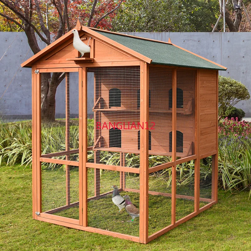 Outdoor dove cage, dovecote shed, solid wood, rainproof breeding
Outdoor dove cage, dovecote shed, solid wood, rainproof breeding