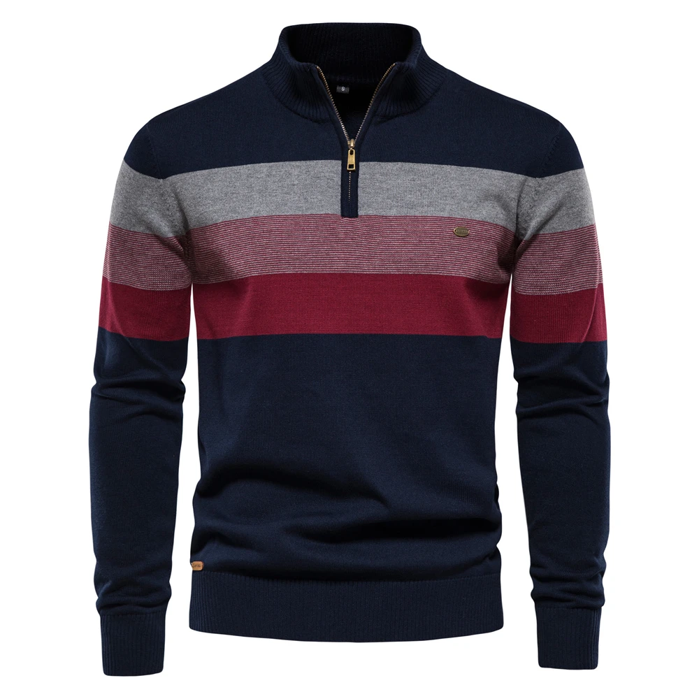 Knit Sweaters For Men Half Zipper Pullovers Men's Autumn Clothing Luxury Y2k Vintage New Sweater Winter Cotton Warm Man Clothes
Knit Sweaters For Men Half Zipper Pullovers Men's Autumn Clothing Luxury Y2k Vintage New Sweater Winter Cotton Warm Man Clothes