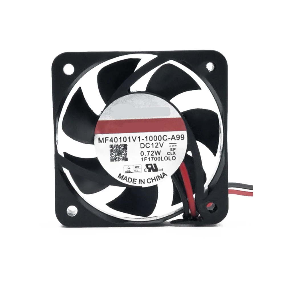 Охлаждающий вентилятор MF40101V1-1000C-A99 DC 12 В 0,72 Вт 4 см 4010 40*40*10 мм
Охлаждающий вентилятор MF40101V1-1000C-A99 DC 12 В 0,72 Вт 4 см 4010 40*40*10 мм