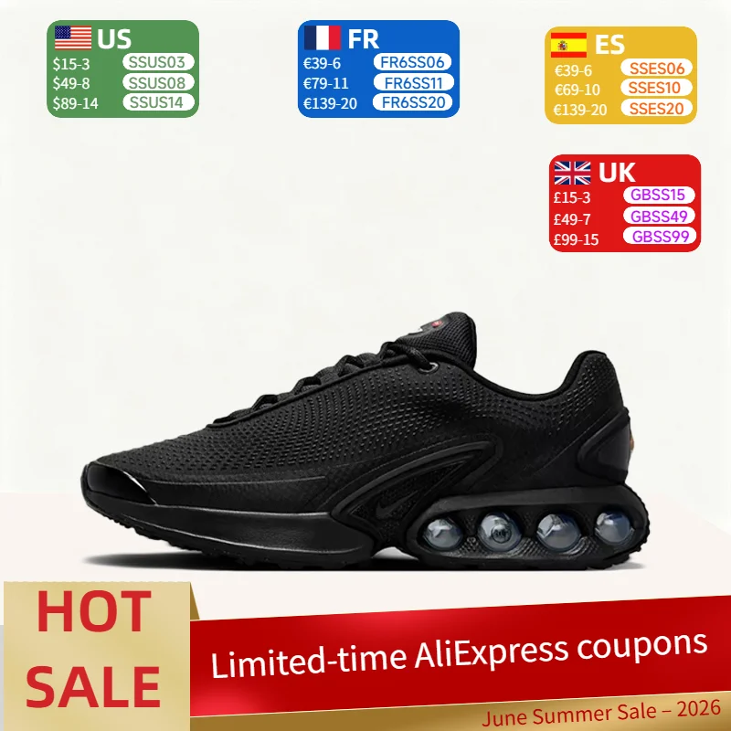 Nike Air Max Dn Comfortable,Simple,Breathable, Soft,Wear-resistant, Lightweight, Low-top Casual Shoes for Men - Black DV3337-006
Nike Air Max Dn Comfortable,Simple,Breathable, Soft,Wear-resistant, Lightweight, Low-top Casual Shoes for Men - Black DV3337-006