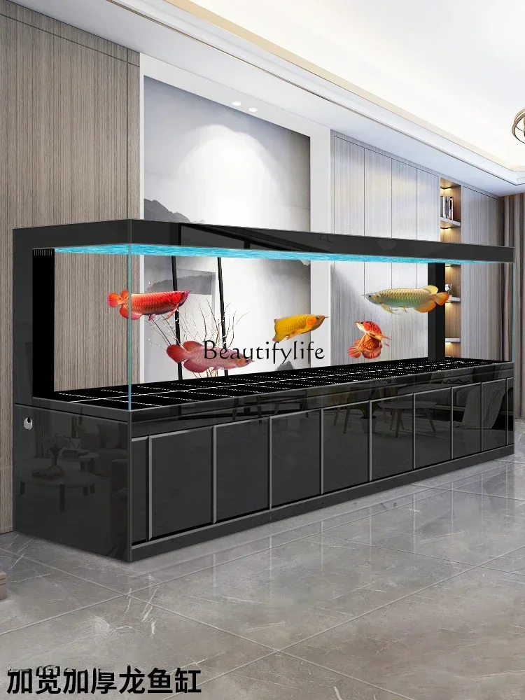 yj32 Ultra-white glass Jinlong fish tank 2024 new living room household medium and large floor tank bottom filter fish tank
yj32 Ultra-white glass Jinlong fish tank 2024 new living room household medium and large floor tank bottom filter fish tank