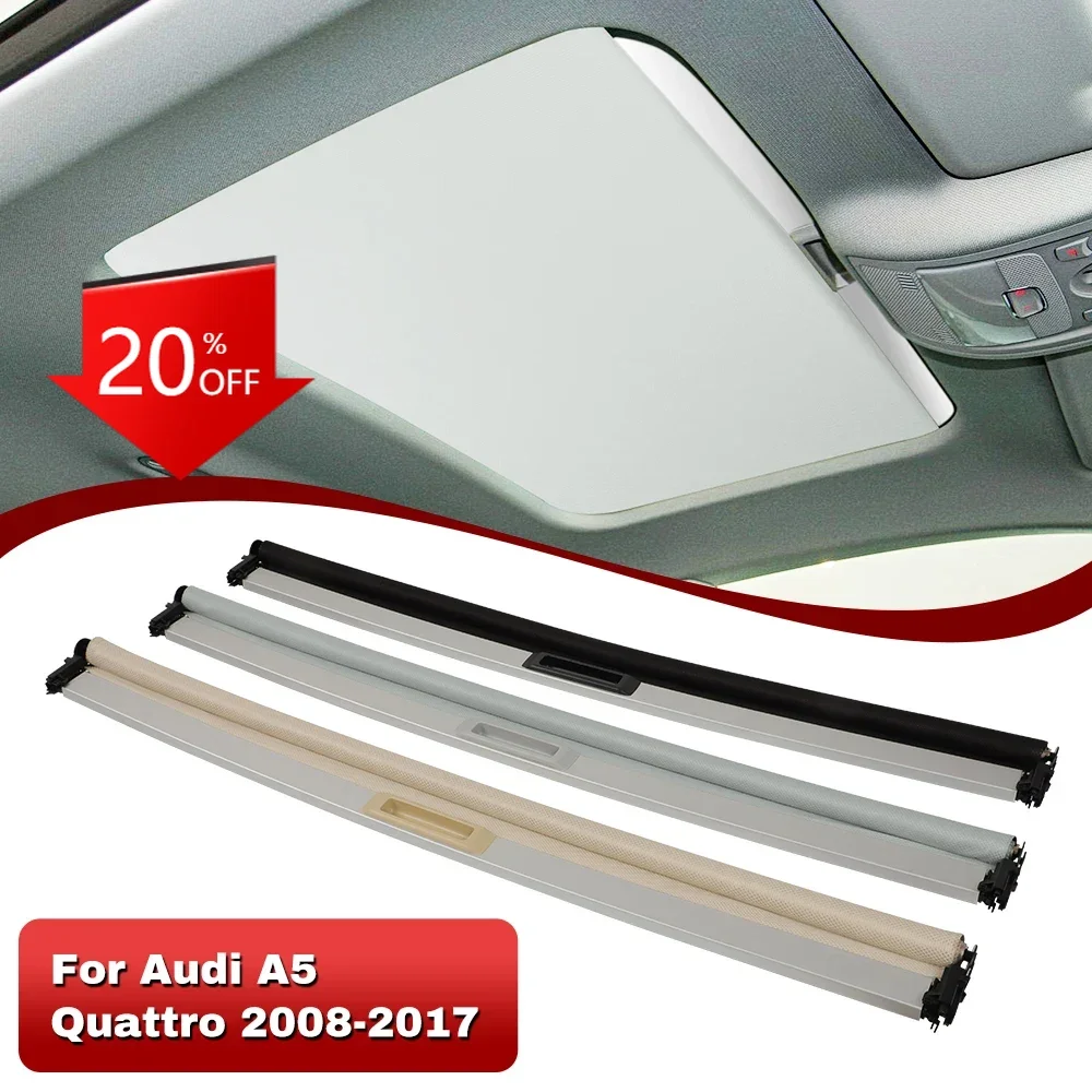 Skilight Sunroof Sunshade For Audi A5 Quattro 2008-2017 Car Panorama Ice Cloth Sunroof Sunshade Curtain Assembly 8T0877307
Skilight Sunroof Sunshade For Audi A5 Quattro 2008-2017 Car Panorama Ice Cloth Sunroof Sunshade Curtain Assembly 8T0877307