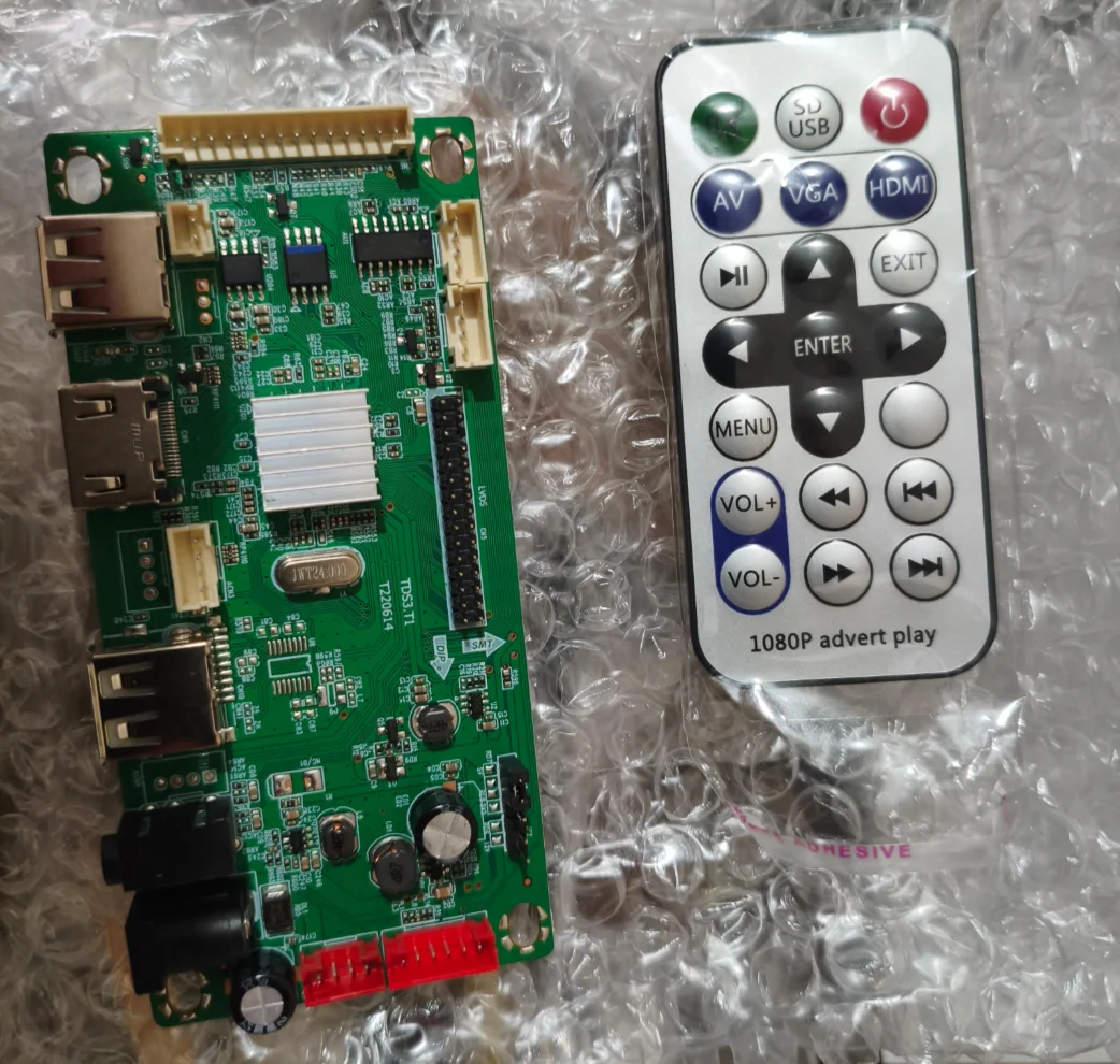 Stand-alone Board TDS3 Advertising Player Decoding Mainboard MP5 Video Playback Vertical Screen Rotation HDMI Dual USB AV
Stand-alone Board TDS3 Advertising Player Decoding Mainboard MP5 Video Playback Vertical Screen Rotation HDMI Dual USB AV