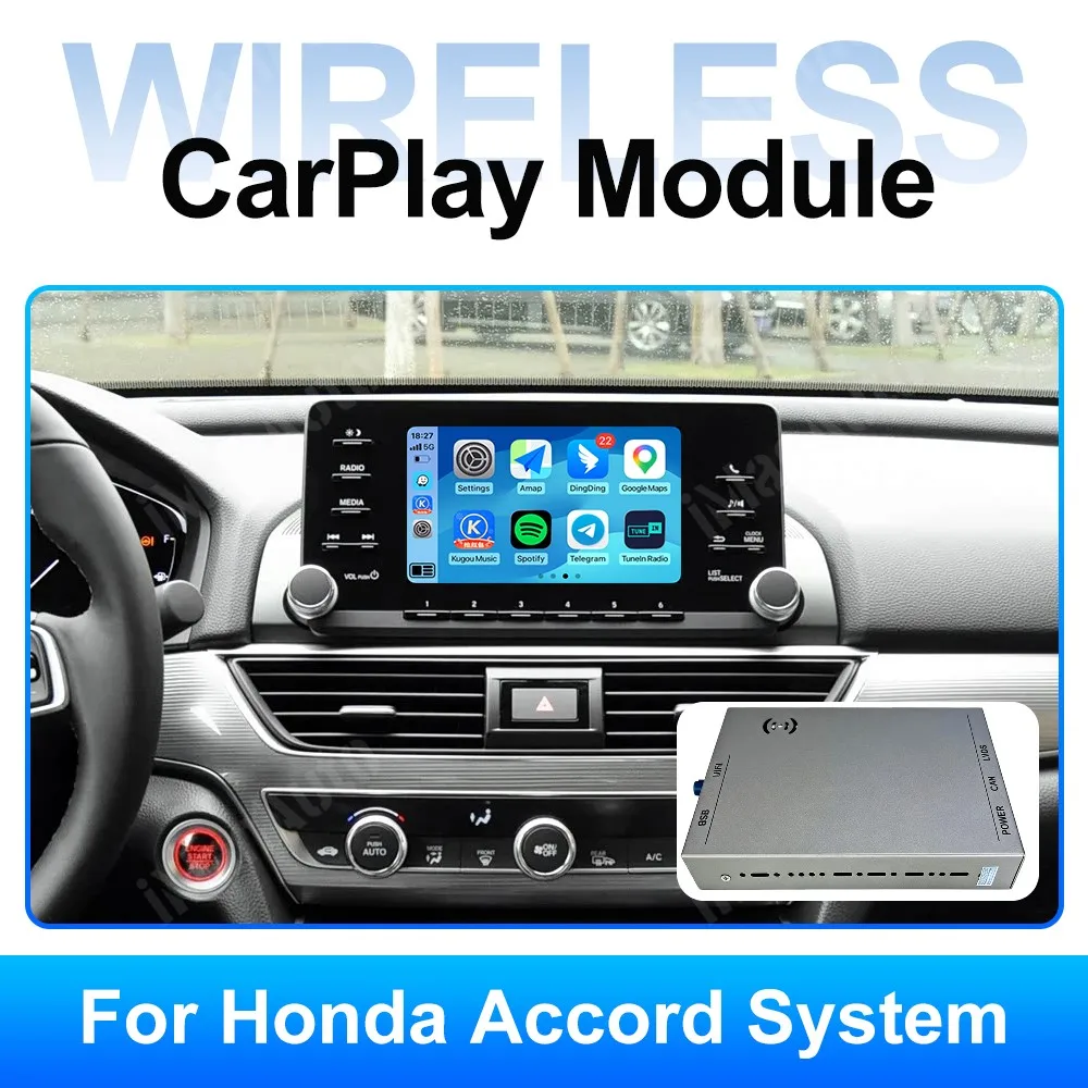 iManAuto Wireless Carplay For HONDA/ACCORD 10th Generation Android Auto Car Multimedia Play AI Box Video
iManAuto Wireless Carplay For HONDA/ACCORD 10th Generation Android Auto Car Multimedia Play AI Box Video