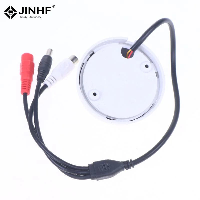 1Pcs For CCTV Surveillance Security IP Camera Built In Preamp Wired Voice Audio Monitoring MIC Sound Pickup Microphone