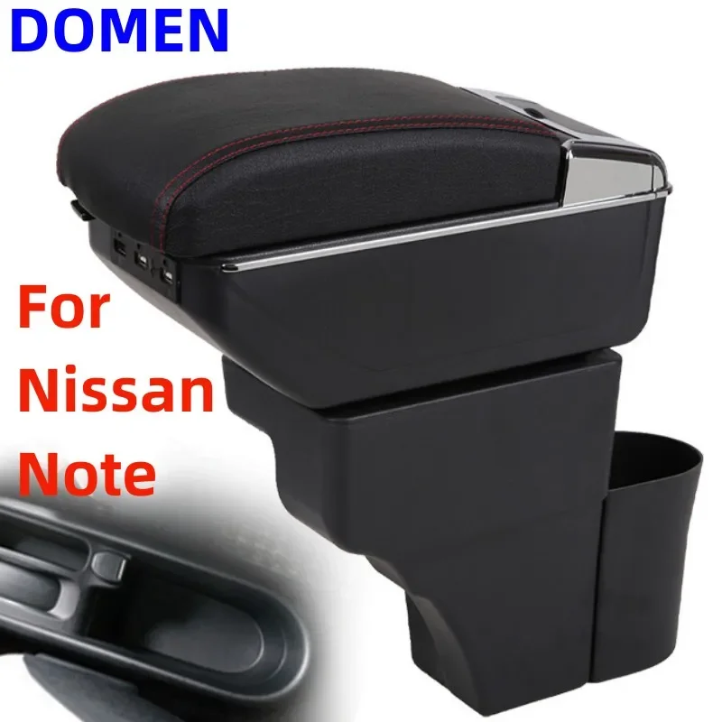 For Nissan Note Armrest box Special vehicle armrest modification accessories Dual Layer USB Charging
For Nissan Note Armrest box Special vehicle armrest modification accessories Dual Layer USB Charging
