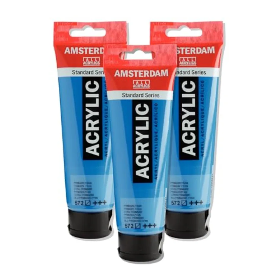 Standard Series Acrylic Tube 120ml Primary Cyan 572 17095722
Standard Series Acrylic Tube 120ml Primary Cyan 572 17095722