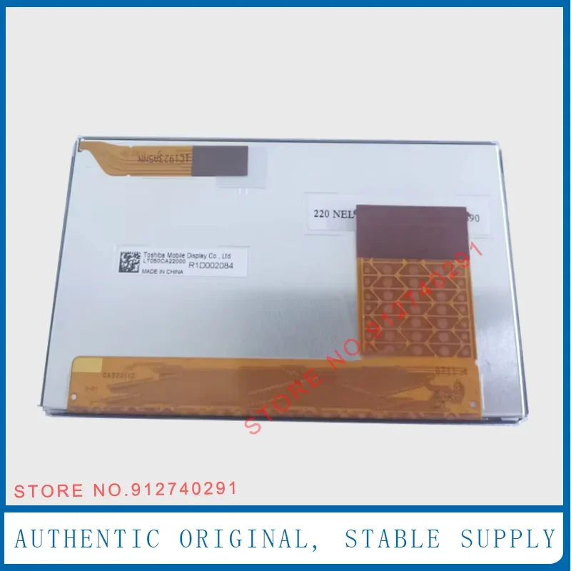 Оригинальный 5-дюймовый LT050CA22000 LT050CA41000 NEL75-CA2201CA CA 220112 Сменная TFT ЖК-панель экрана 124*75 мм
Оригинальный 5-дюймовый LT050CA22000 LT050CA41000 NEL75-CA2201CA CA 220112 Сменная TFT ЖК-панель экрана 124*75 мм