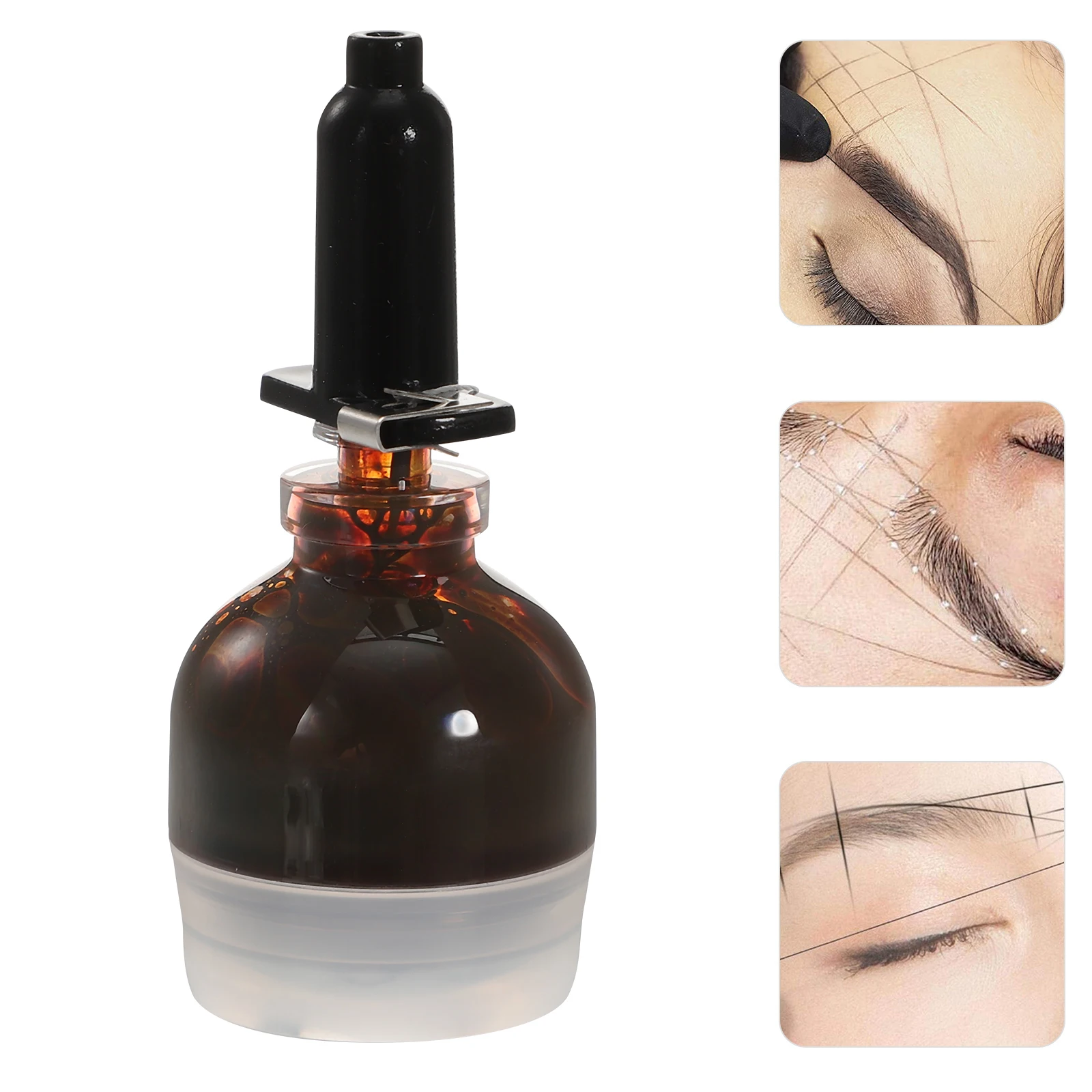 Bottle Ink Wire Ruler Eyebrow Positioning Tool Mapping Kit Locating Line for Eyebrows Shaping Brown Women Tattooing Measurement 
Bottle Ink Wire Ruler Eyebrow Positioning Tool Mapping Kit Locating Line for Eyebrows Shaping Brown Women Tattooing Measurement