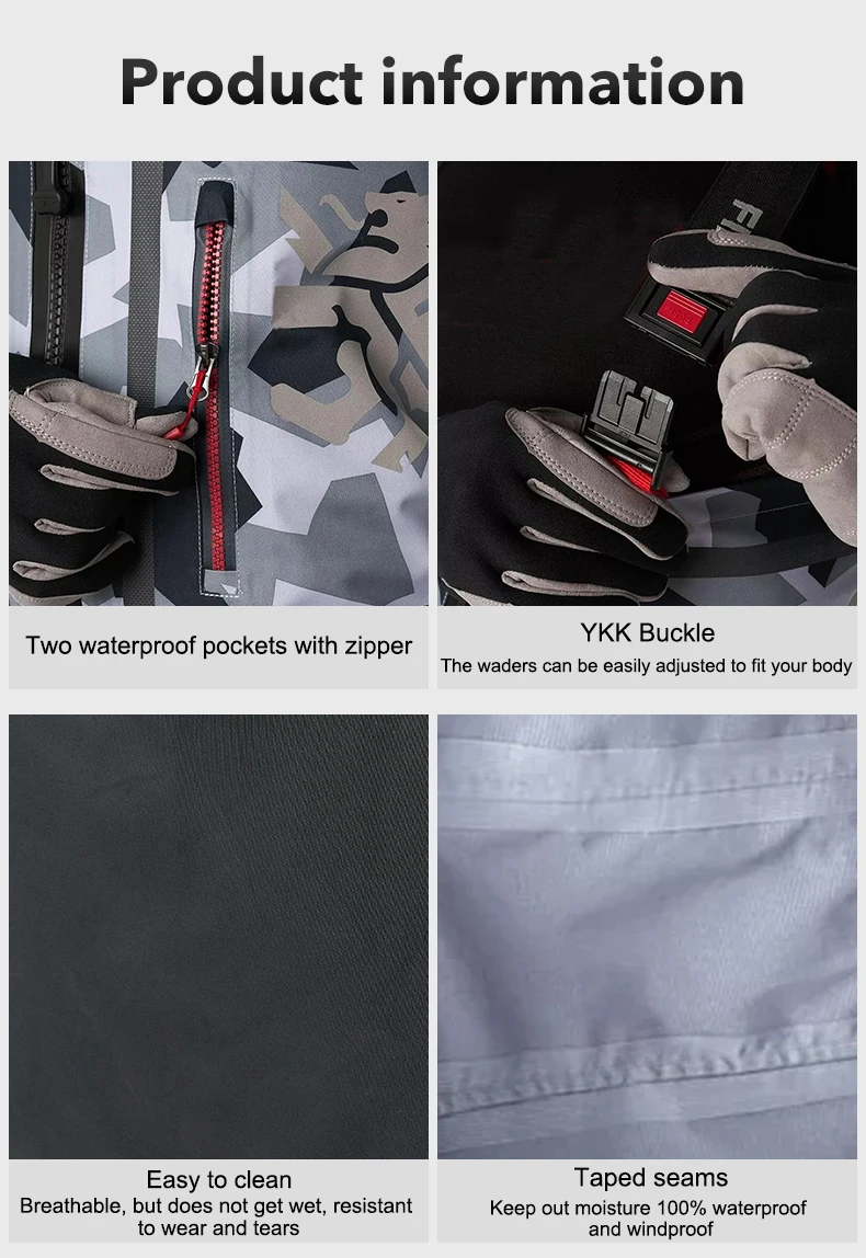 ХАРД-ТЕКС ® Вейдерсы для рыбалки нахлыстом, водонепроницаемые, с носком-гольфом, для речной рыбалки, охоты, квадроциклов, каякинга, мужские, модель SPEEDMASTER
ХАРД-ТЕКС ® Вейдерсы для рыбалки нахлыстом, водонепроницаемые, с носком-гольфом, для речной рыбалки, охоты, квадроциклов, каякинга, мужские, модель SPEEDMASTER
