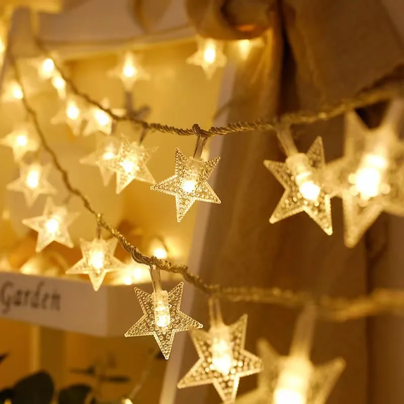 LED Fairy String Lights Battery Powered – Star Chain Light for Party Wedding Garden Christmas Decoration Flower Ring Lights
LED Fairy String Lights Battery Powered – Star Chain Light for Party Wedding Garden Christmas Decoration Flower Ring Lights