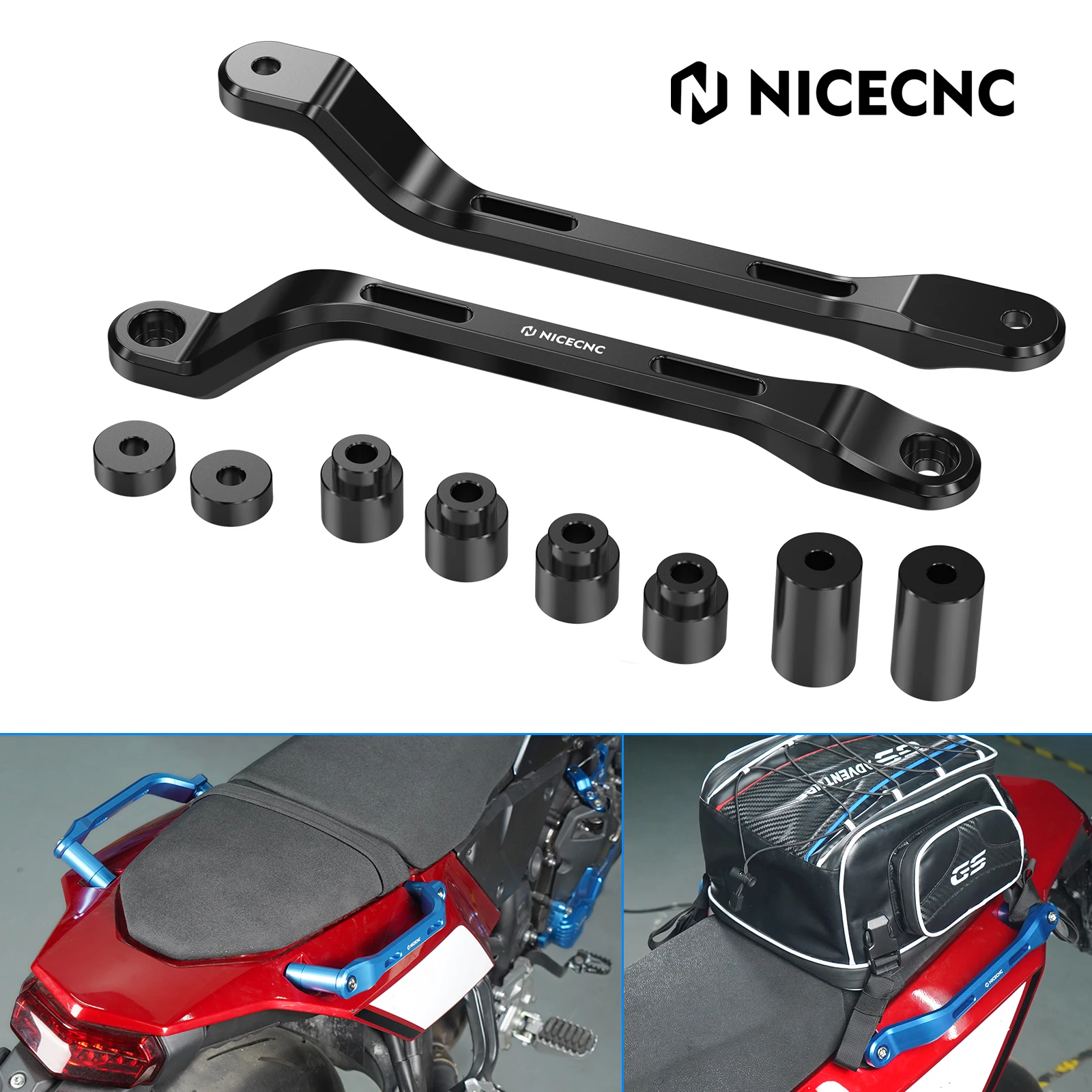 For 2022 Tenere 700 World Raid Motorcycle Rear Passenger Grab Handles Set for Yamaha Tenere 700 /Rally Edition 2019-2023 2024
For 2022 Tenere 700 World Raid Motorcycle Rear Passenger Grab Handles Set for Yamaha Tenere 700 /Rally Edition 2019-2023 2024
