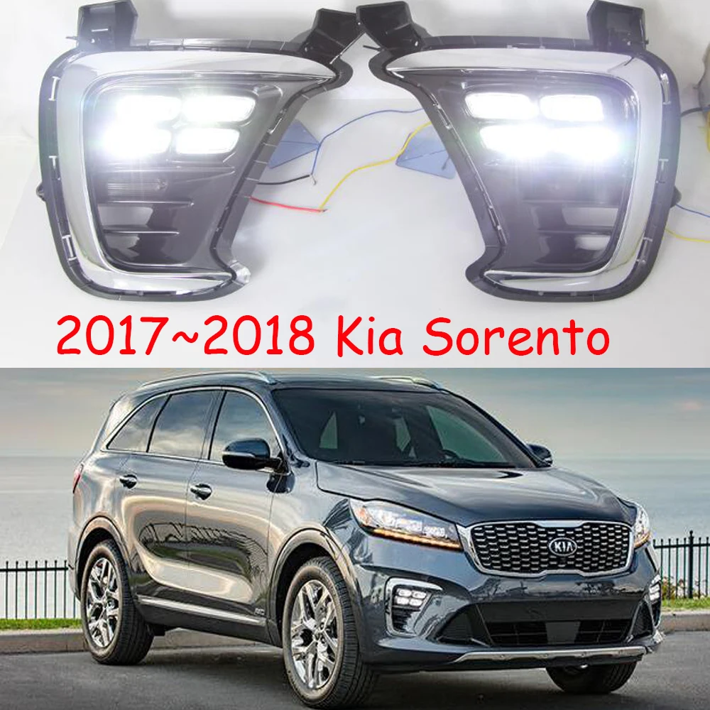 Car bumper headlight for Kia Sorento daytime light 2017~2018y DRL car accessories LED headlamp for Kia sorento fog light
Car bumper headlight for Kia Sorento daytime light 2017~2018y DRL car accessories LED headlamp for Kia sorento fog light