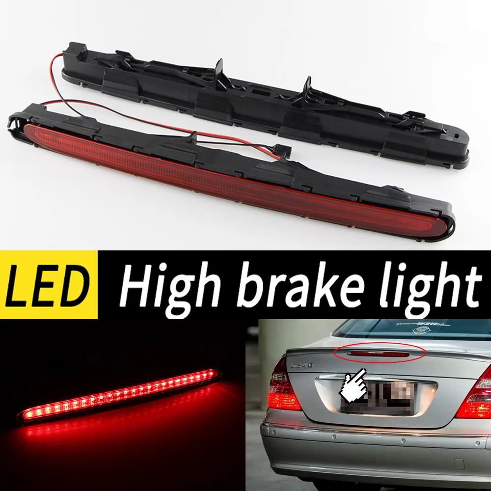 1pc LED Third Brake Light for Benz-E Class W211 E350 E240 E260 High Mount Stop Turn Signal Running Rear Tail Lamp 2118201556
1pc LED Third Brake Light for Benz-E Class W211 E350 E240 E260 High Mount Stop Turn Signal Running Rear Tail Lamp 2118201556