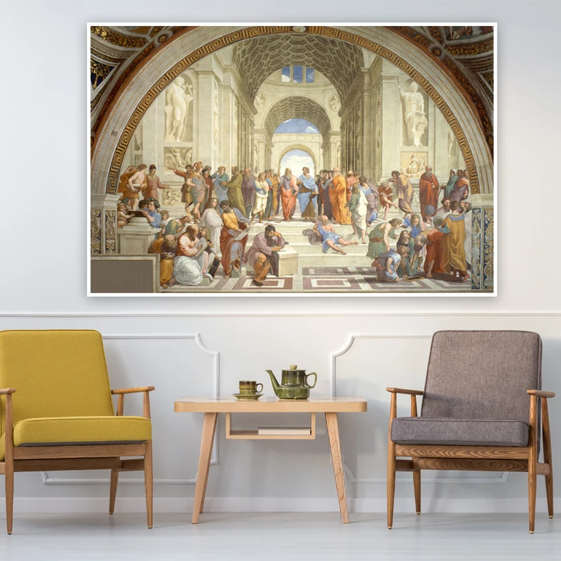 Canvas Painting Socrates In Athens Speaking With Plato Poster and Prints Wall Art Pictures For Living Room Offie Studio Decor
Canvas Painting Socrates In Athens Speaking With Plato Poster and Prints Wall Art Pictures For Living Room Offie Studio Decor