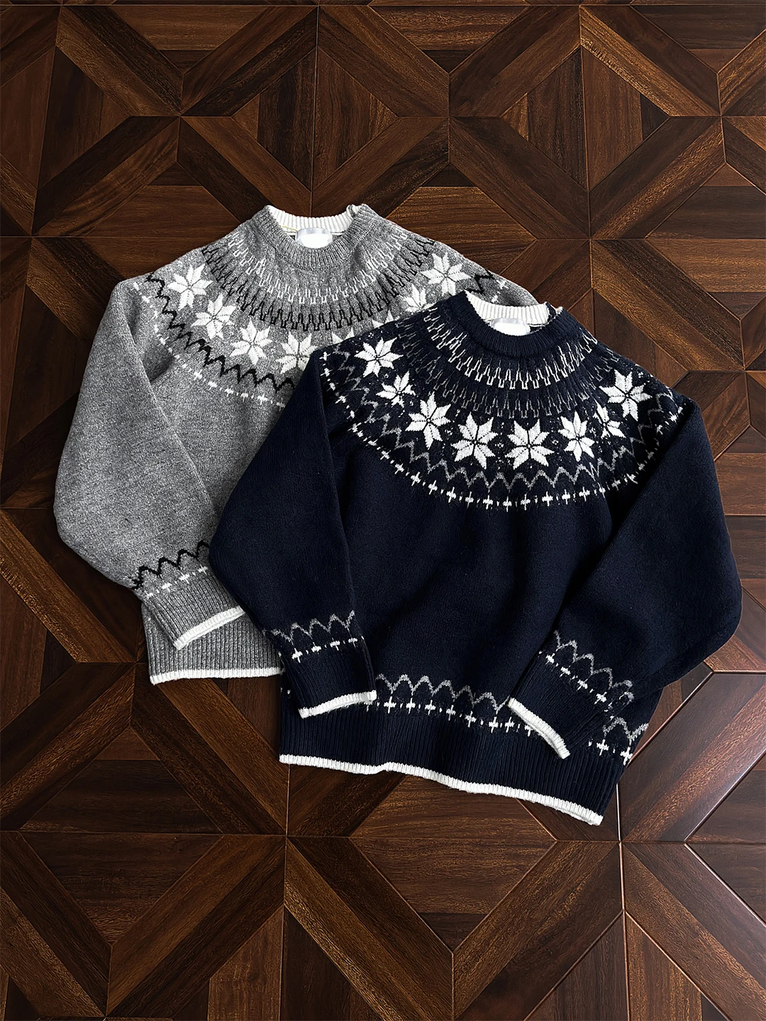 American Retro Fair Isle Knitwear Men's Women's Autumn Winter Color Blo Trendy Brand Warm Base Layer irt Lazy Sle
American Retro Fair Isle Knitwear Men's Women's Autumn Winter Color Blo Trendy Brand Warm Base Layer irt Lazy Sle