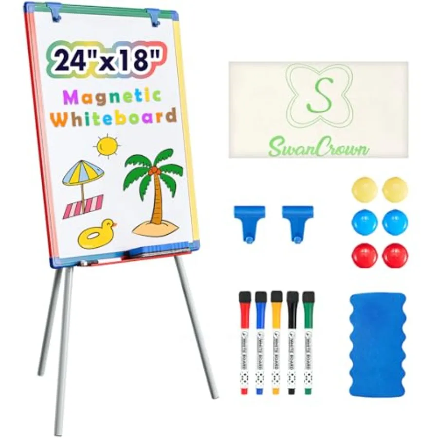 Dry Erase Board White Board for 24x18 inch Art Easel for Magnetic Tripod Whiteboard Art Easel and Flipchart Board with a Height
Dry Erase Board White Board for 24x18 inch Art Easel for Magnetic Tripod Whiteboard Art Easel and Flipchart Board with a Height