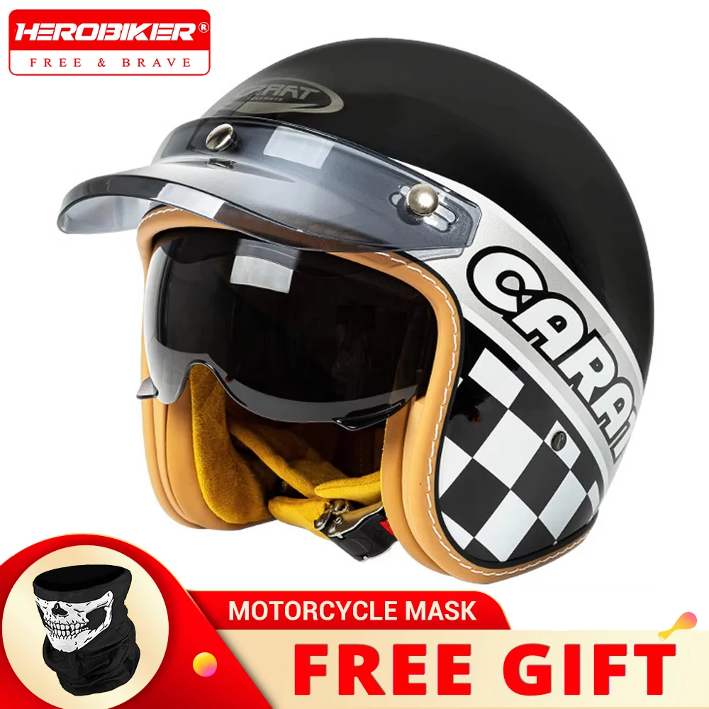 Мотошлемы открытого типа 3/4, ретро-шлемы для мотокросса, мотоциклетные шлемы для электровелосипедов, американские круизные шлемы для мужчин и женщин
Мотошлемы открытого типа 3/4, ретро-шлемы для мотокросса, мотоциклетные шлемы для электровелосипедов, американские круизные шлемы для мужчин и женщин