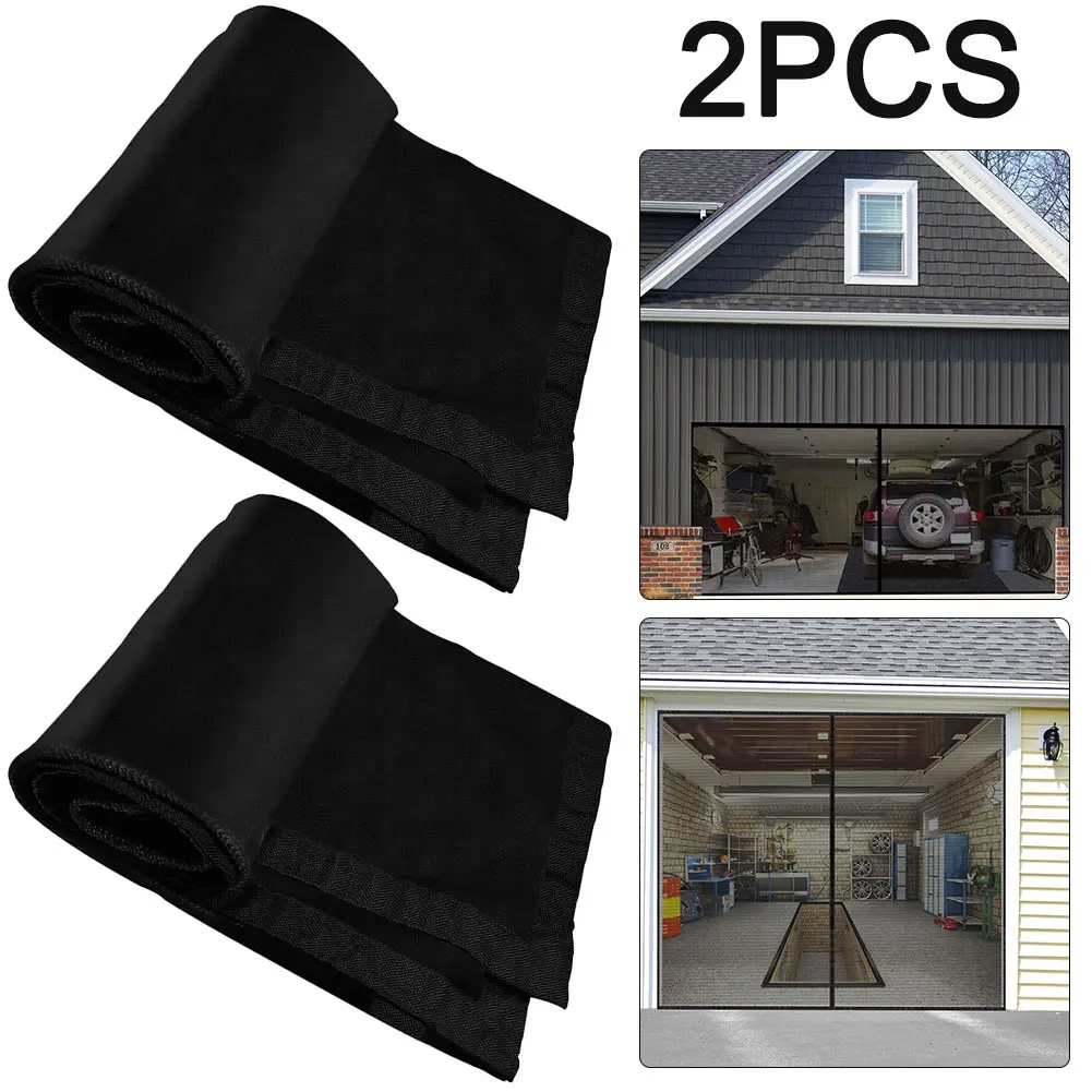 2pcs Seamless Retractable Garage Door Curtain Mosquito Netting Anti Bug Fly Insect Mesh Screen for Pavilion Balcony Outdoor Tent
2pcs Seamless Retractable Garage Door Curtain Mosquito Netting Anti Bug Fly Insect Mesh Screen for Pavilion Balcony Outdoor Tent