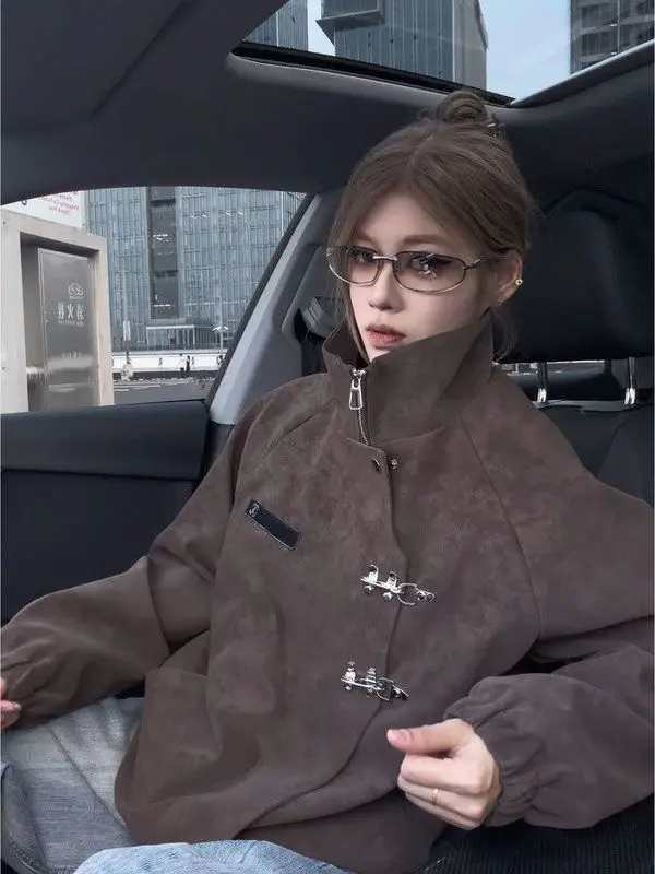 Retro American Dyed Leather Jaet Men's ort Stand Collar Jaet Cool Haome New Chinese Sle Baseball Coat for Youth
Retro American Dyed Leather Jaet Men's ort Stand Collar Jaet Cool Haome New Chinese Sle Baseball Coat for Youth