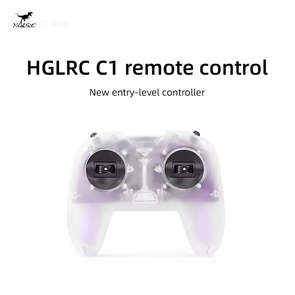 HGLRC C1 Remote Controller Built-in 500mW ELRS 2.4G TX Module with Dongle for RC Airplane FPV Beginner Pilot DIY
HGLRC C1 Remote Controller Built-in 500mW ELRS 2.4G TX Module with Dongle for RC Airplane FPV Beginner Pilot DIY