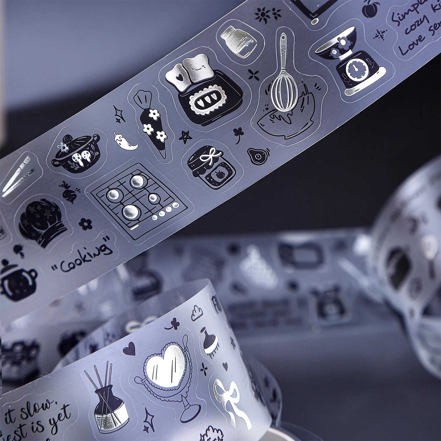 Silver Mist Leisure Series Vintage Life Cat Landscape PET Tape Creative DIY Journal Material Collage Scrapbooking Stationery
Silver Mist Leisure Series Vintage Life Cat Landscape PET Tape Creative DIY Journal Material Collage Scrapbooking Stationery