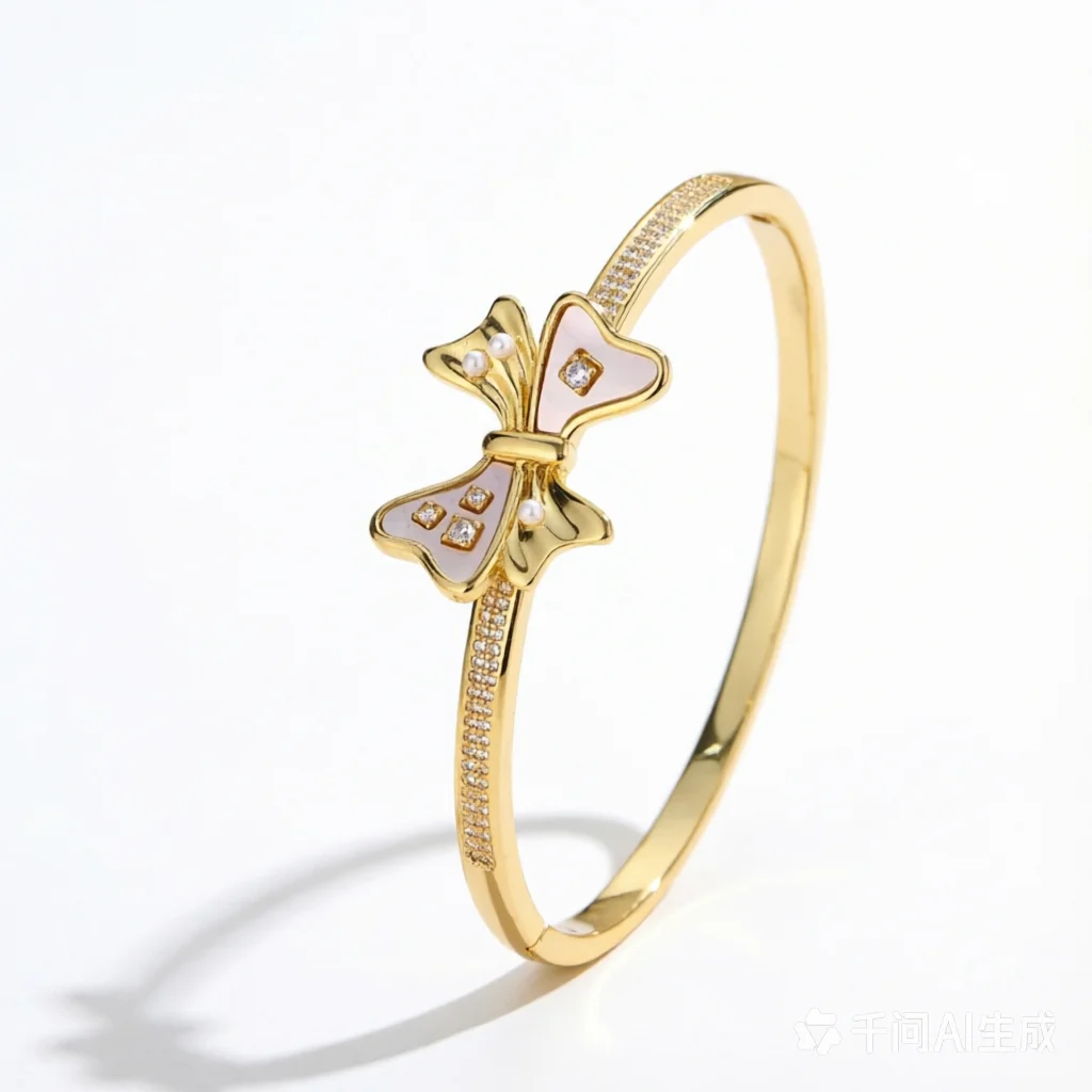 18K Gold Bangles Butterfly Bracelets for Women Men with Pearl Zircon Trendy Waterproof Fashion Jewelry Accessory
18K Gold Bangles Butterfly Bracelets for Women Men with Pearl Zircon Trendy Waterproof Fashion Jewelry Accessory