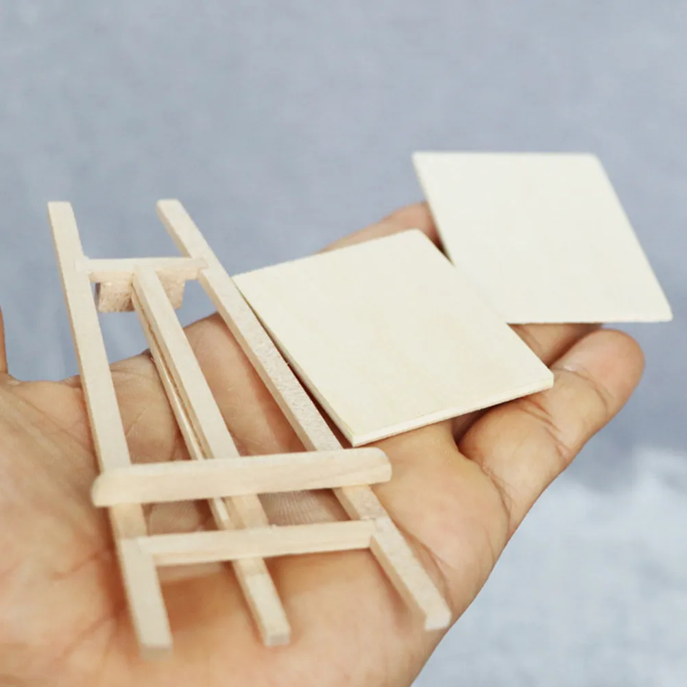 1Set Mini Miniature Wooden Easel Kit Small House Drawing Board Home Decor Miniature Easel Creative Landscape Decoration Supply
1Set Mini Miniature Wooden Easel Kit Small House Drawing Board Home Decor Miniature Easel Creative Landscape Decoration Supply