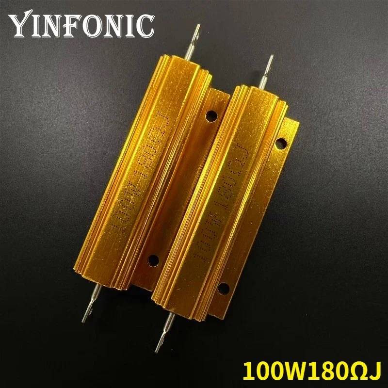 RX24 100 Вт 180R Ом мощность металлический корпус алюминиевый золотой резистор 100 Вт 180R сопротивление резистор высокой мощности
RX24 100 Вт 180R Ом мощность металлический корпус алюминиевый золотой резистор 100 Вт 180R сопротивление резистор высокой мощности