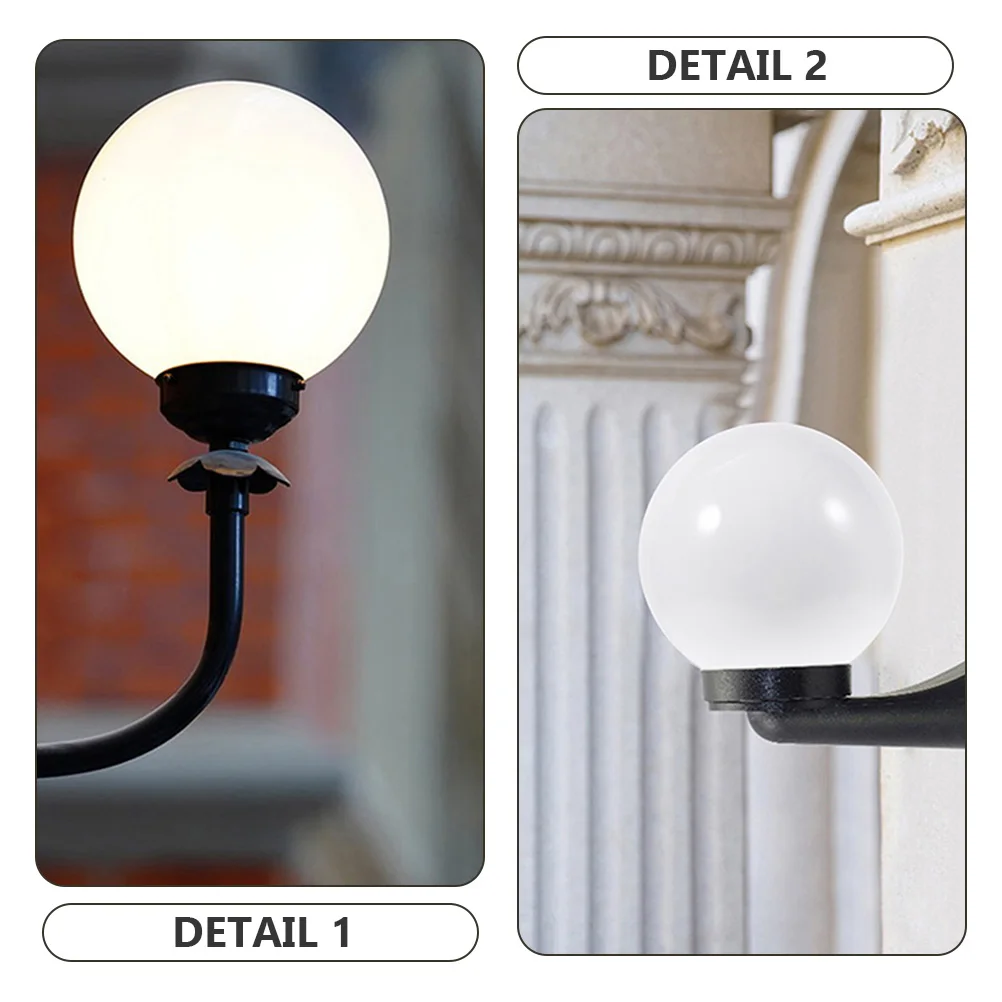 3pcs Globe Lampshade Spherical White Ball Cover Acrylic Replacement Round Outdoor Home Hotel Garden Protective Dustproof
3pcs Globe Lampshade Spherical White Ball Cover Acrylic Replacement Round Outdoor Home Hotel Garden Protective Dustproof