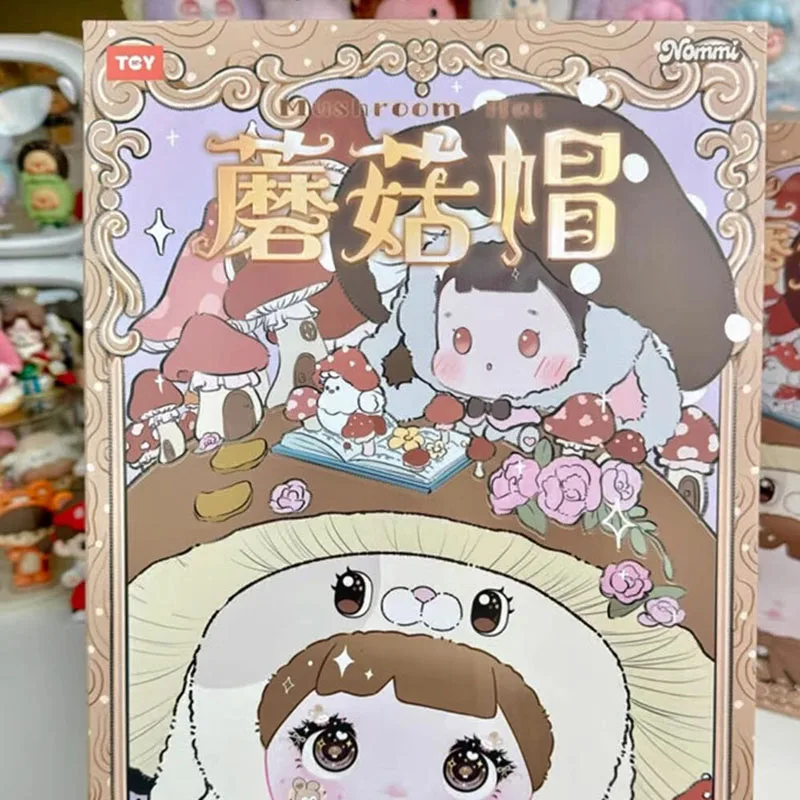 Nommi 400% Mushroom Hat Series Bunny Action Figure - Kawaii Anime Blind Box Doll Cute Mystery Collectible Surprise Toy
Nommi 400% Mushroom Hat Series Bunny Action Figure - Kawaii Anime Blind Box Doll Cute Mystery Collectible Surprise Toy