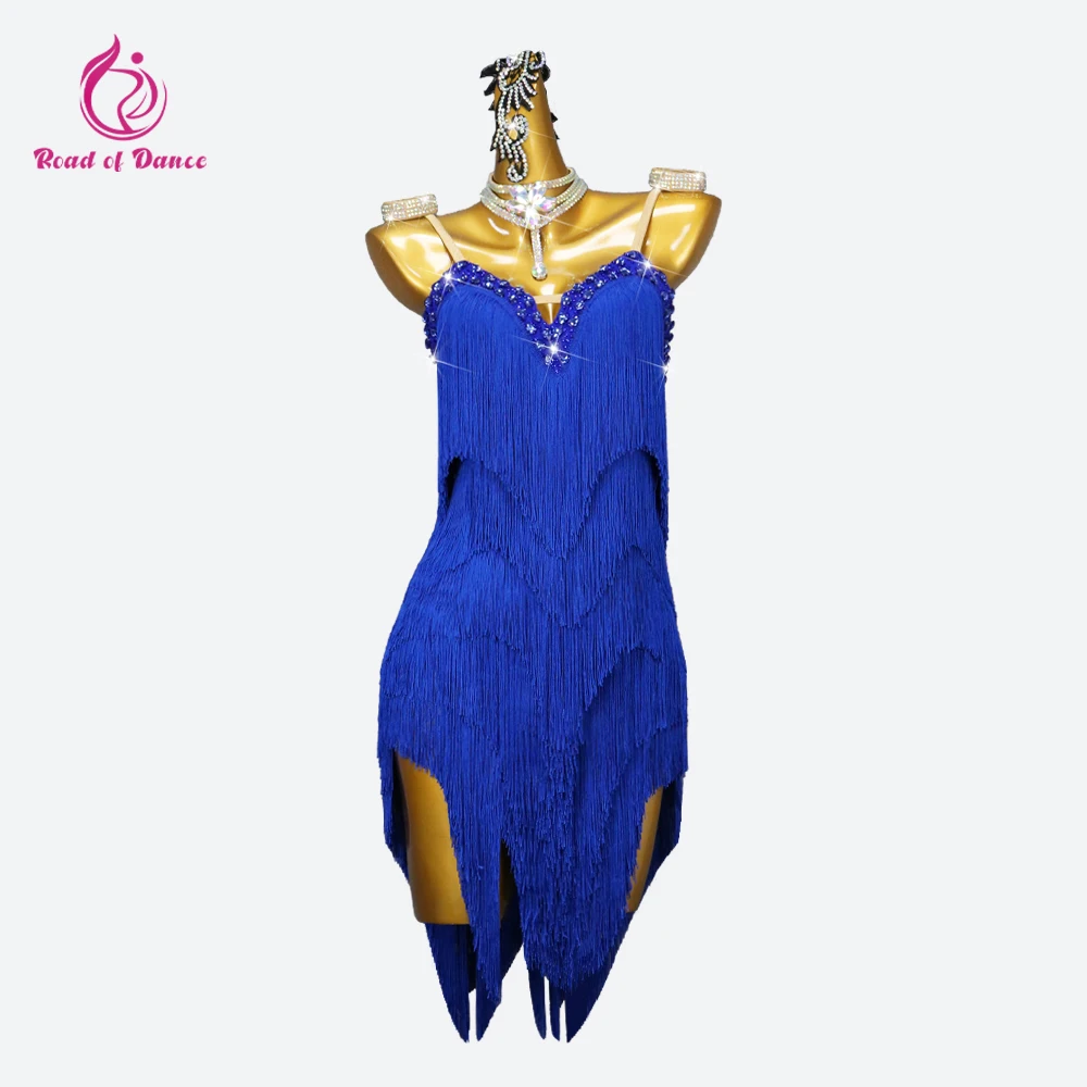 Blue Women's Dress Latin Skirt Girls Evening Ballroom Line Dance Clothes Midi Long Suit Fringed Outfits Samba Sport Sexy Costume
Blue Women's Dress Latin Skirt Girls Evening Ballroom Line Dance Clothes Midi Long Suit Fringed Outfits Samba Sport Sexy Costume