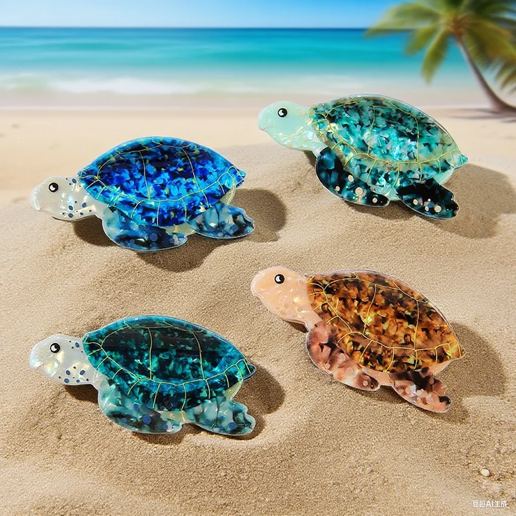 DuoShang Ocean Series Turtle Hair Claw 9.3CM Large Acrylic Claw Clips Summer Trendy Hair Clips for Women Girls Hair Accessories
DuoShang Ocean Series Turtle Hair Claw 9.3CM Large Acrylic Claw Clips Summer Trendy Hair Clips for Women Girls Hair Accessories