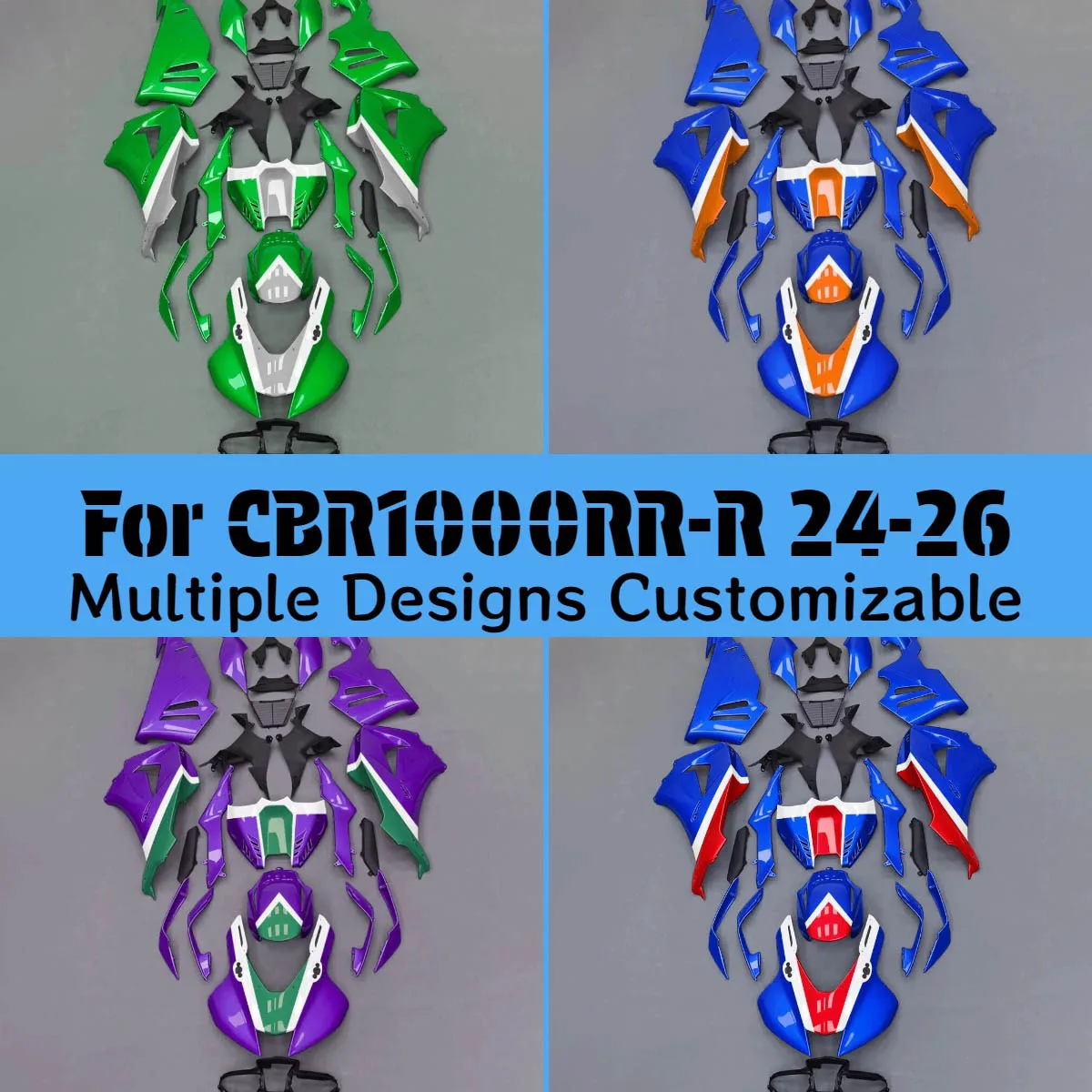 CBR 1000RR-R 2024 2025 2026 Prime Fairings for HONDA CBR1000RR-R 24 25 26 ABS Plastic Motorcycle Aftermarket Fairing Kit
CBR 1000RR-R 2024 2025 2026 Prime Fairings for HONDA CBR1000RR-R 24 25 26 ABS Plastic Motorcycle Aftermarket Fairing Kit