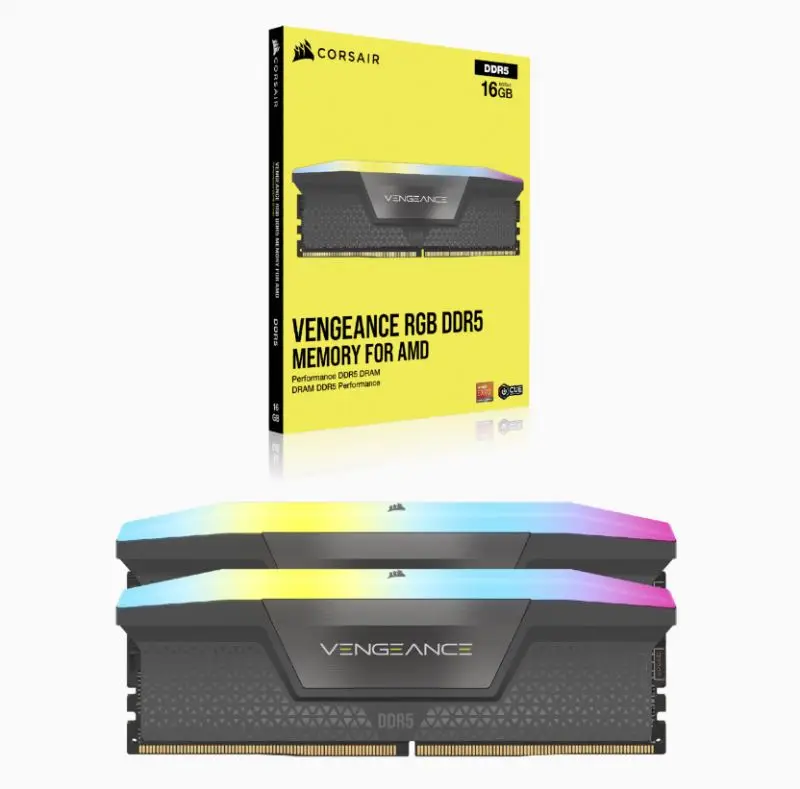 New Desktop Ram VENGEANCE RGB Ram 32GB (2x16GB) DDR5 DRAM 5600MT/s C36 DDR5 32G Ram Memory Kits
New Desktop Ram VENGEANCE RGB Ram 32GB (2x16GB) DDR5 DRAM 5600MT/s C36 DDR5 32G Ram Memory Kits