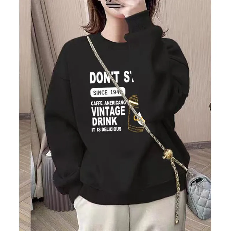 New Spring and Autumn Fashion Korean Edition Printed Round Neck Loose and Versatile Foreigner Casual Long Sleeve Women's Sweater
New Spring and Autumn Fashion Korean Edition Printed Round Neck Loose and Versatile Foreigner Casual Long Sleeve Women's Sweater