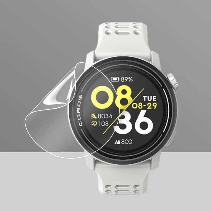 HD Clear Soft Film for Coros PACE2 3 Smartwatch Screen Protector Accessories for Coros APEX Full Cover Protective Hydrogel Film
HD Clear Soft Film for Coros PACE2 3 Smartwatch Screen Protector Accessories for Coros APEX Full Cover Protective Hydrogel Film