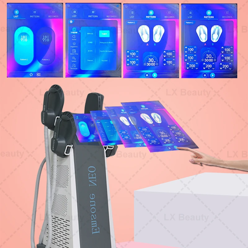 EMSone NEO стимулятор мышц 2 4 5 ручек RF машина для коррекции фигуры/с тазом 15 Tesla 6500 Вт
EMSone NEO стимулятор мышц 2 4 5 ручек RF машина для коррекции фигуры/с тазом 15 Tesla 6500 Вт
