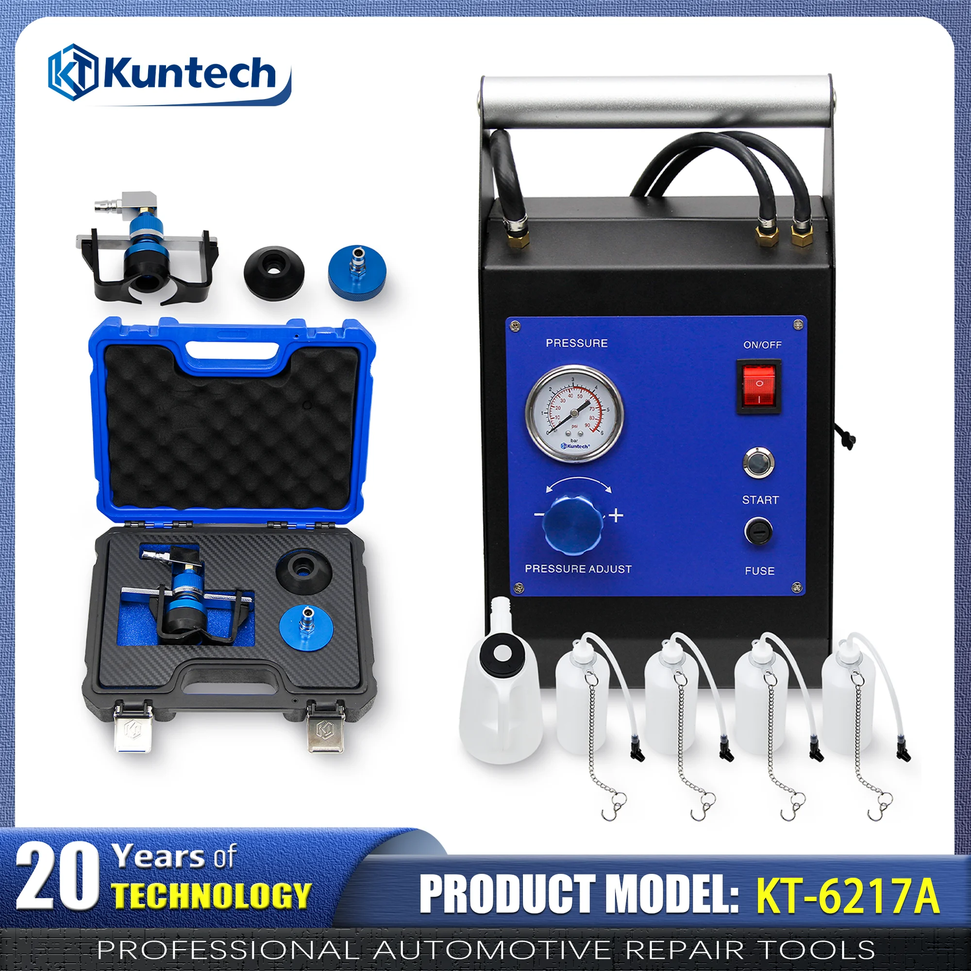 Electric Brake Fluid Bleeder Brake Pressure Bleeder Bleeding Kit Oil Exchanger
Electric Brake Fluid Bleeder Brake Pressure Bleeder Bleeding Kit Oil Exchanger