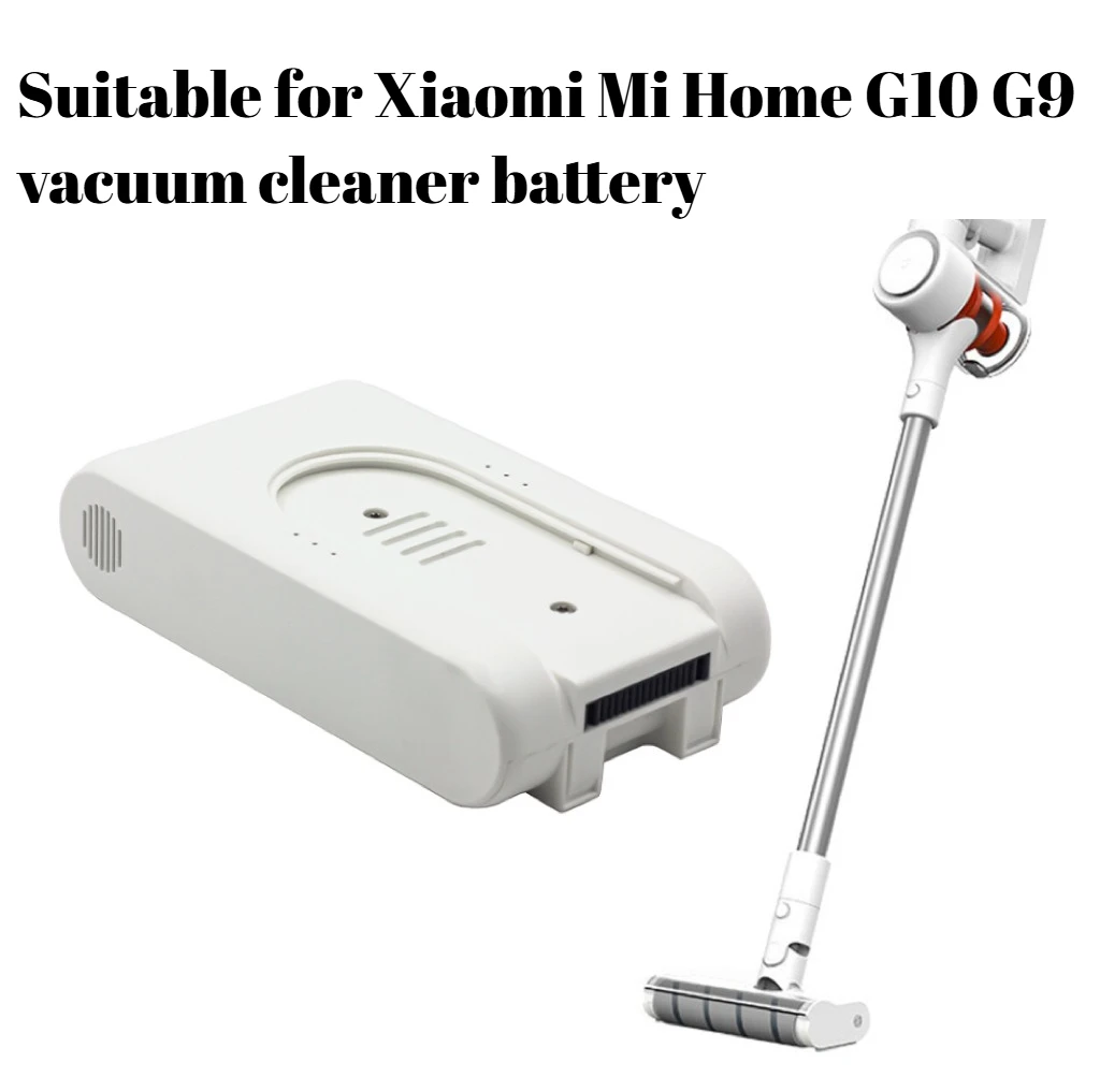 For Xiaomi Mijia G9 G10 Vacuum Cleaner Replacement Battery 25.2V 3000mAh Li-ion Battery Pack with Multiple Safety Protections
For Xiaomi Mijia G9 G10 Vacuum Cleaner Replacement Battery 25.2V 3000mAh Li-ion Battery Pack with Multiple Safety Protections