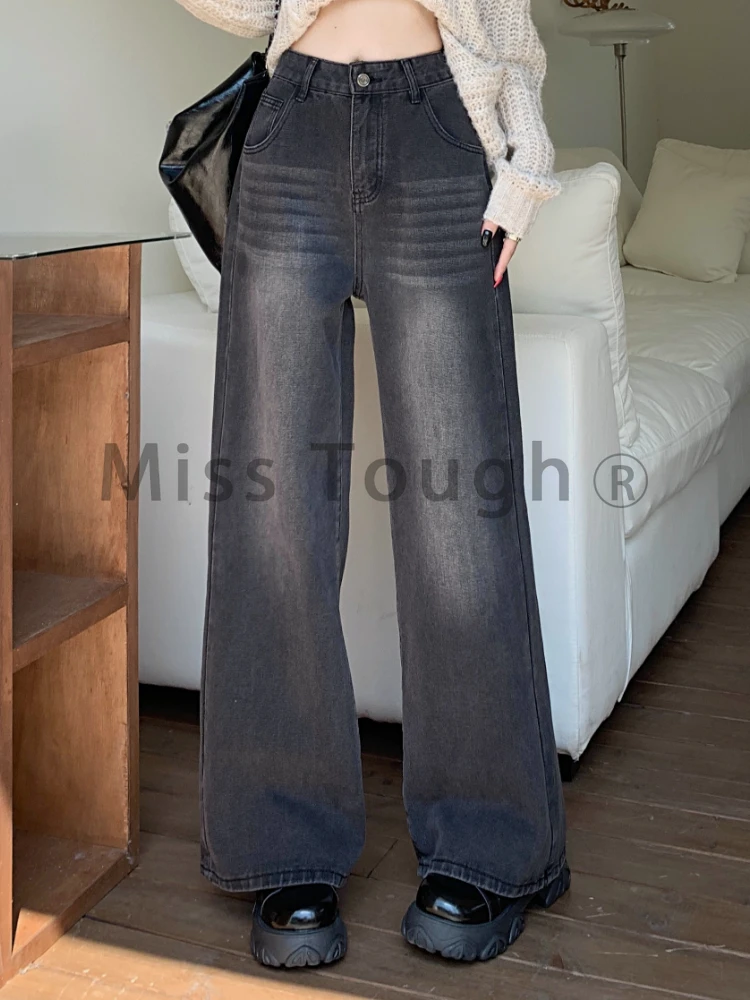 2023 Autumn Black American Vintage Flare Jeans Women Streetwear Casual Chic Pants Female Korean Fashion Hight Waist Retro Jeans
2023 Autumn Black American Vintage Flare Jeans Women Streetwear Casual Chic Pants Female Korean Fashion Hight Waist Retro Jeans