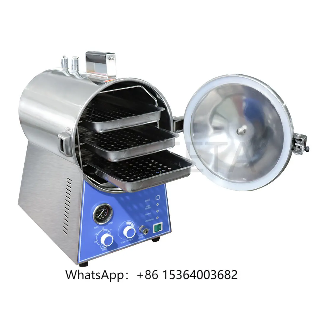 Laboratory Sterilization Machines Equipments 16L 24Liters Medical Table Top Autoclave Steam Sterilizer
Laboratory Sterilization Machines Equipments 16L 24Liters Medical Table Top Autoclave Steam Sterilizer