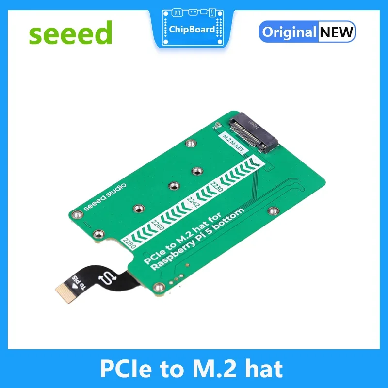 Шляпа PCIe — M.2 для Raspberry Pi 5, поддержка твердотельного накопителя NVMe, поддержка Hailo8/8L
Шляпа PCIe — M.2 для Raspberry Pi 5, поддержка твердотельного накопителя NVMe, поддержка Hailo8/8L