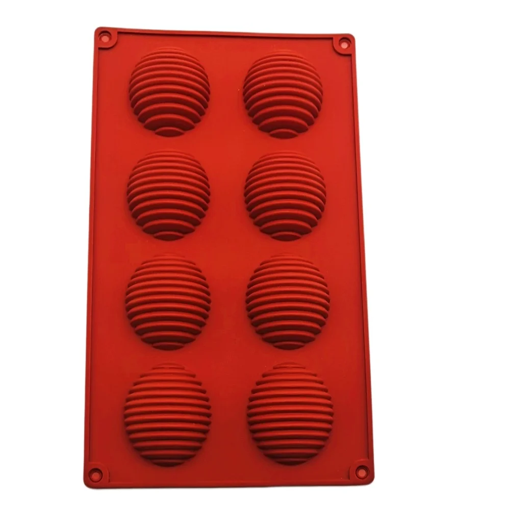 8 Hole Silicone Silkworm Cocoon Chocolate Mold 3D Patterned Egg Shaped Pudding Cake Mold DIY Handmade Soap Ice Tray Baking Tools
8 Hole Silicone Silkworm Cocoon Chocolate Mold 3D Patterned Egg Shaped Pudding Cake Mold DIY Handmade Soap Ice Tray Baking Tools