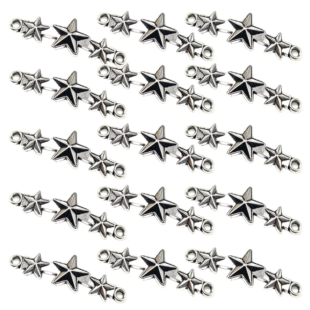 50pcs Star Pendant Alloy Charm Jewelry Making DIY Accessories Vintage Necklace Bracelet Earrings Stylish Shape Gift
50pcs Star Pendant Alloy Charm Jewelry Making DIY Accessories Vintage Necklace Bracelet Earrings Stylish Shape Gift