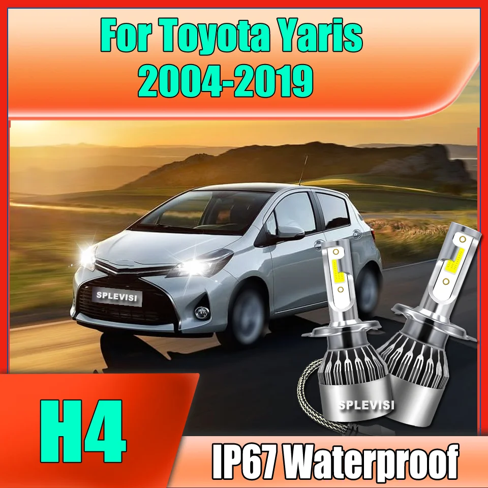 LED Headlight 360° Bulbs H4 12V For Toyota Yaris 2019 2018 2017 2016 2015 2014 2013 2012 2011 2010 2009 2008-2004 w/Cooling Fan
LED Headlight 360° Bulbs H4 12V For Toyota Yaris 2019 2018 2017 2016 2015 2014 2013 2012 2011 2010 2009 2008-2004 w/Cooling Fan