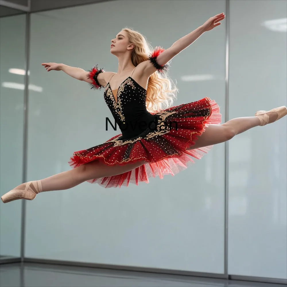 Women Professional Ballet Tutus Skirt Red Black Adult Kids Swan Lake Ballet Dance Costume Clothes Girls Tutu Dress Dance Outfit
Women Professional Ballet Tutus Skirt Red Black Adult Kids Swan Lake Ballet Dance Costume Clothes Girls Tutu Dress Dance Outfit