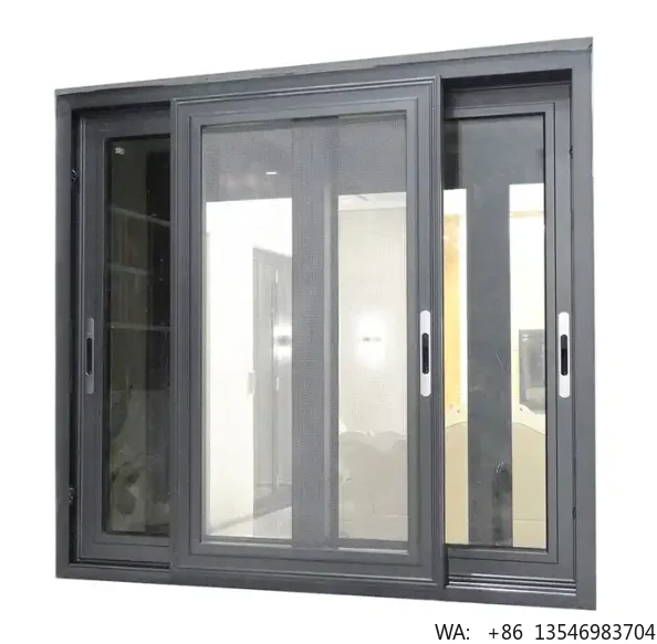 Windows Sliding Australian Certified Black Alaminuim Sliding windows Cheap Windows Double Glazed Aluminum Sliding Window
Windows Sliding Australian Certified Black Alaminuim Sliding windows Cheap Windows Double Glazed Aluminum Sliding Window