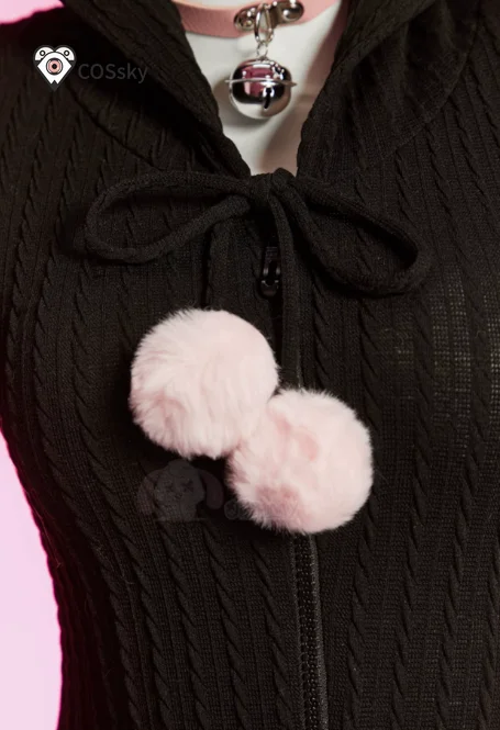 Devil Floppy Ear Bunny Sweet Girl Cosplay Costume Cute Y2K Loungewear Knit Tight Lop-eared rabbit Halloween party Jumpsuit
Devil Floppy Ear Bunny Sweet Girl Cosplay Costume Cute Y2K Loungewear Knit Tight Lop-eared rabbit Halloween party Jumpsuit
