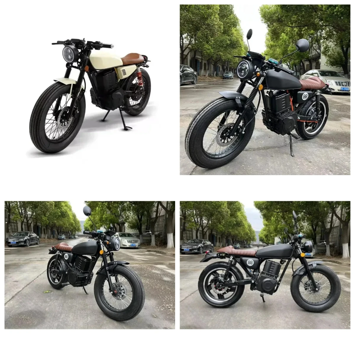 STLF Motorcycle2026 New Energy Latest 2000W 72V Motorcycle Lithium Battery Made in China CG Electric Vintage Retro Motorcycle
STLF Motorcycle2026 New Energy Latest 2000W 72V Motorcycle Lithium Battery Made in China CG Electric Vintage Retro Motorcycle